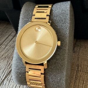 Moavdo Bold Evolution Gold Dial Gold Steel Women's Watch